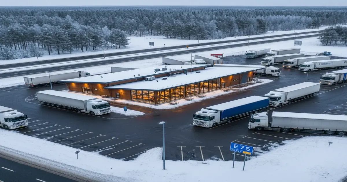 E75:n parhaat lounaspaikat rekkakuskin silmin 2026